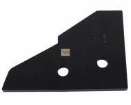 Końcówka płozy lewa zastosowanie Kuhn stal borowa WARYŃSKI - 2