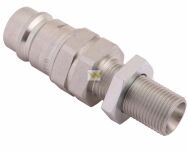 Szybkozłącze hydrauliczne wtyczka long z eliminatorem ciśnienia M18x1.5 gwint zew. EURO (9100818W) (ISO 7241-A) Waryński WIAM18SZLE - 3