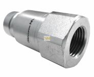 Szybkozłącze hydrauliczne suchoodcinające wtyczka G3/4