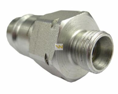 Szybkozłącze hydrauliczne wtyczka M16x1.5 gwint zewnętrzny EURO (9100816W) (ISO 7241-A) Waryński WIAM16SZ