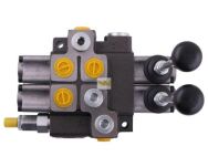 Rozdzielacz hydrauliczny 2-sekcyjny max przepływ 40L (1-sekcja nurnikowa) Waryński W-ROZ40L/2X1N - 2