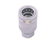 Szybkozłącze hydrauliczne gniazdo M18x1.5 gwint wewnętrzny EURO PUSH-PULL (ISO 7241-A) Waryński WIAM18MW-PP - 2