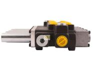 Rozdzielacz hydrauliczny 4-sekcyjny max przepływ 40L sterowany linkami Waryński W-ROZ40L/4L - 3