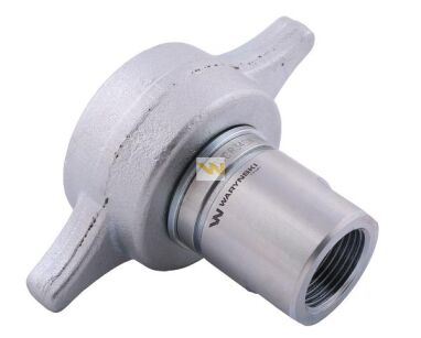 Szybkozłącze hydrauliczne skręcane (motylkowe) wtyczka G3/4"BSP gwint wewnętrzny 250bar Waryński WVCR34SW