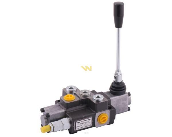 Rozdzielacz hydrauliczny 1-sekcyjny (sekcja nurnikowa) max przepływ 40L Waryński W-ROZ40L/1N