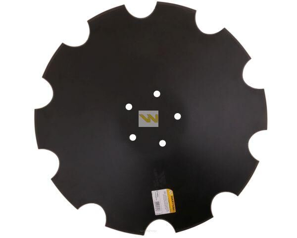Talerz uzębiony Z-10 fi 460 mocowanie 5 / 105mm grubość 6mm zastosowanie Horsch Farmet stal borowa Waryński 28071304 3002223 3003144