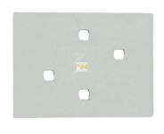 Nakładka płozy prawa tylna zastosowanie U 212 Unia Pług stal borowa WARYŃSKI - 2