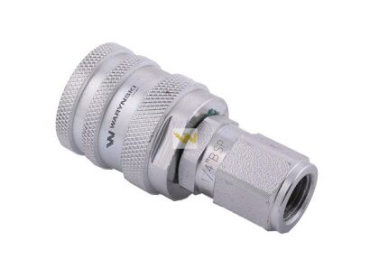 Szybkozłącze hydrauliczne skręcane wtyczka G1/4"BSP gwint wewnętrzny 350bar Waryński WDCVV14SW